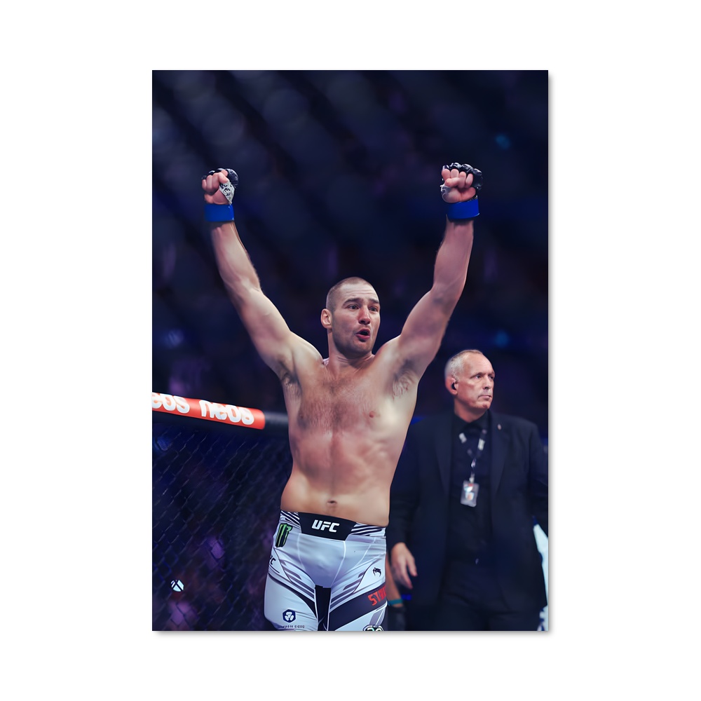 Poster L'Élixir Bleu – affiche MMA